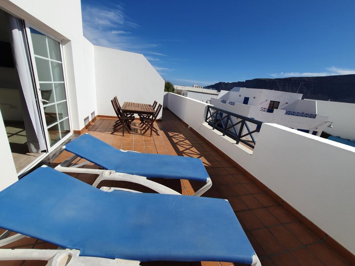 Apartamentos Graciosamar Caleta de Sebo Dış mekan fotoğraf