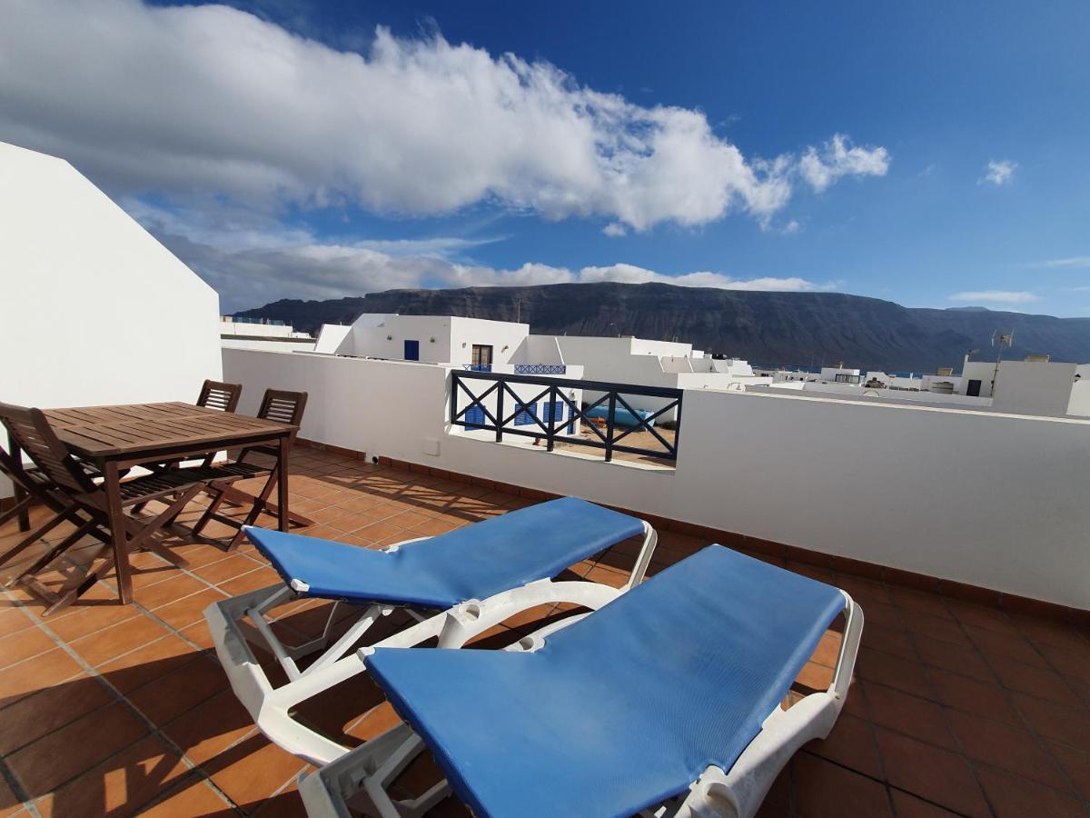 Apartamentos Graciosamar Caleta de Sebo Dış mekan fotoğraf