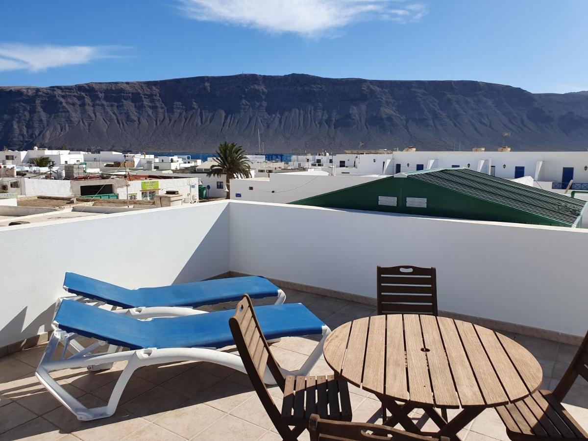 Apartamentos Graciosamar Caleta de Sebo Dış mekan fotoğraf