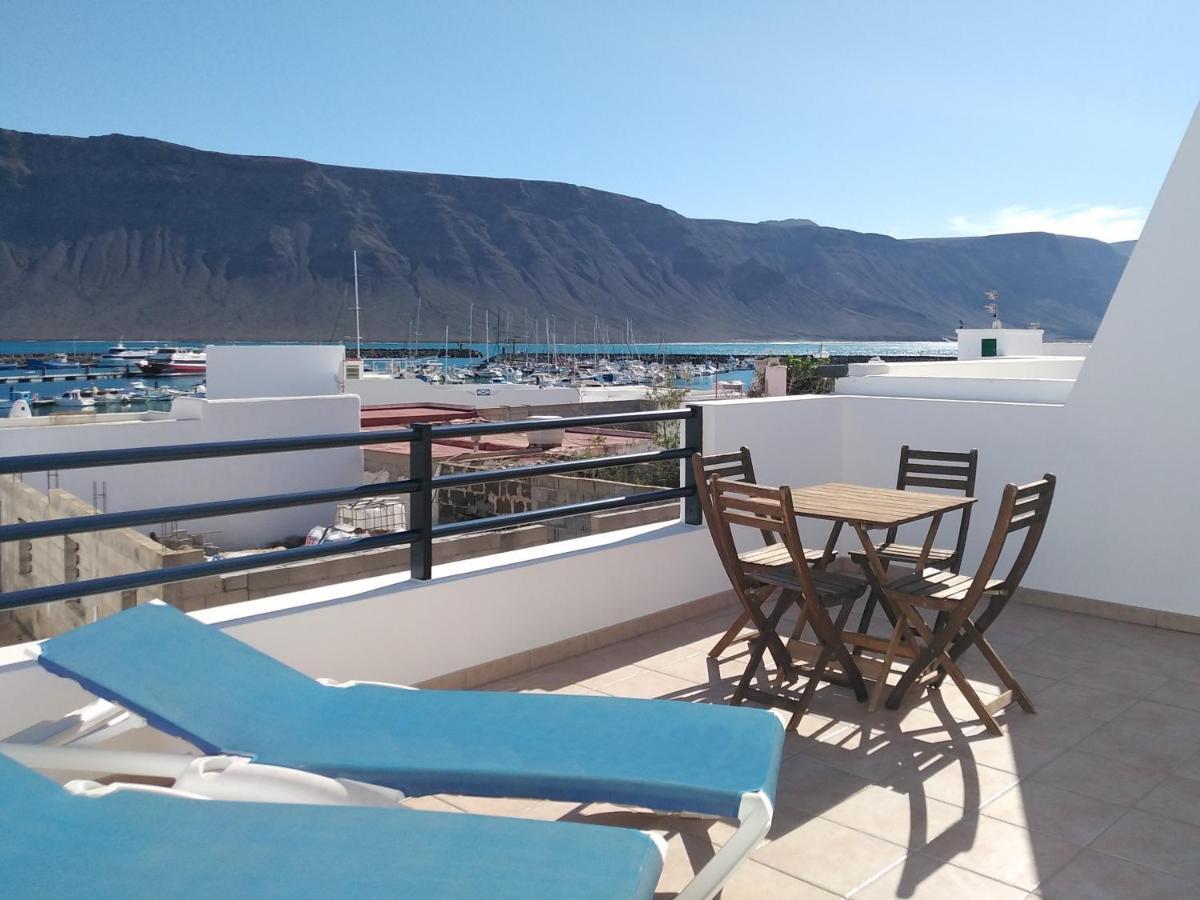 Apartamentos Graciosamar Caleta de Sebo Dış mekan fotoğraf