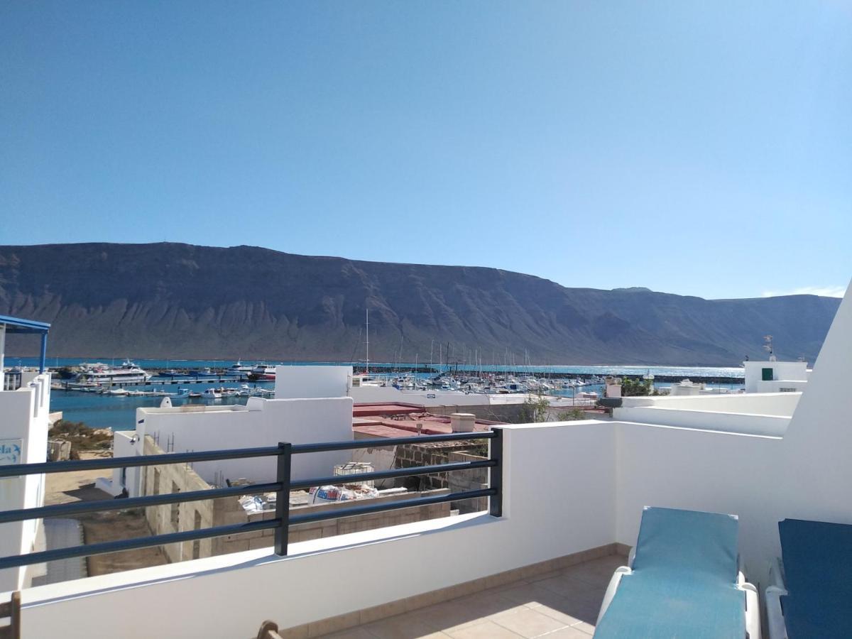 Apartamentos Graciosamar Caleta de Sebo Dış mekan fotoğraf